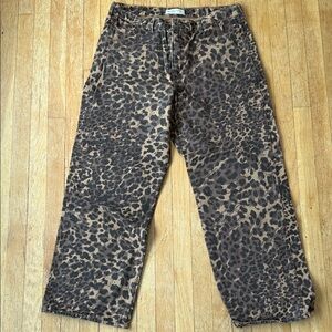 Leopard Print Pants